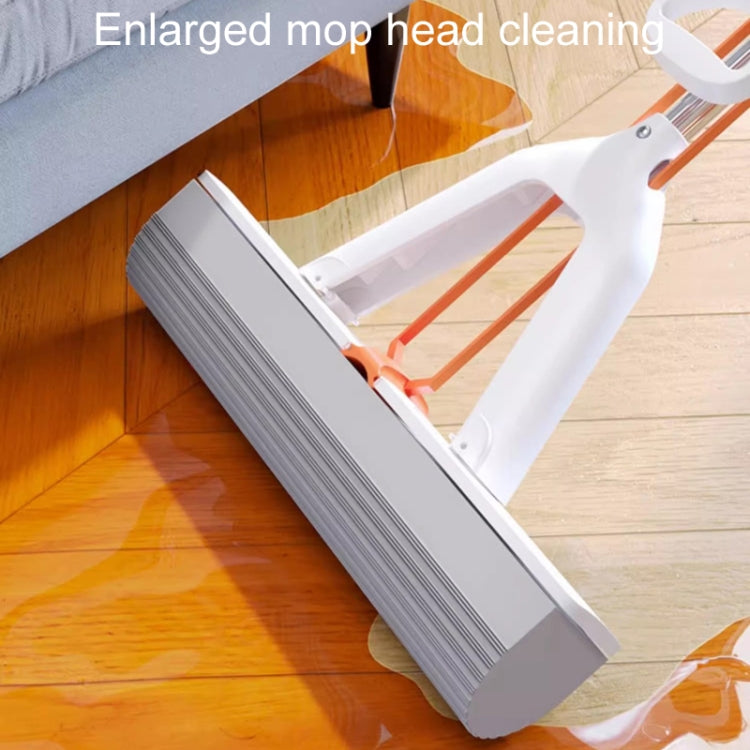 Household Water Absorbent Telescopic Pole Mop Lazy Hands-Free Folding Mop Random Color Delivery, 28cm+1 Cotton Head, 28cm+2 Cotton Heads, 28cm+3 Cotton Heads, 35cm+1 Cotton Head, 35cm+2 Cotton Heads