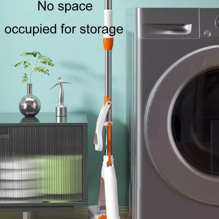 Household Water Absorbent Telescopic Pole Mop Lazy Hands-Free Folding Mop Random Color Delivery, 28cm+1 Cotton Head, 28cm+2 Cotton Heads, 28cm+3 Cotton Heads, 35cm+1 Cotton Head, 35cm+2 Cotton Heads