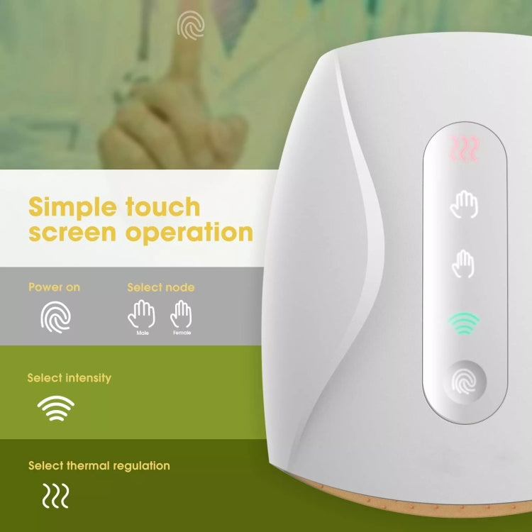 Electric Hand Massager with Heat, 3 Levels Intensity, Convex Point Massage