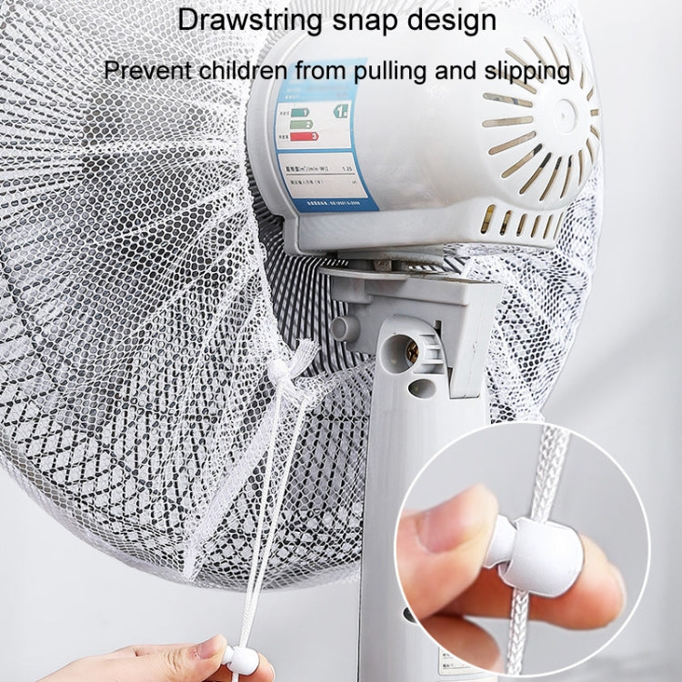 Children Anti-Pinch Hand Fan Cover All-around Fan Dustproof Mesh Cover