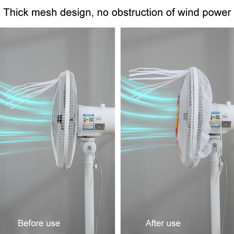 Children Anti-Pinch Hand Fan Cover All-around Fan Dustproof Mesh Cover