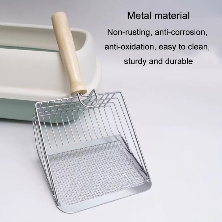 Metal Cat Litter Scoop Partition Filter Shovel Pet Care Cleaning Tool