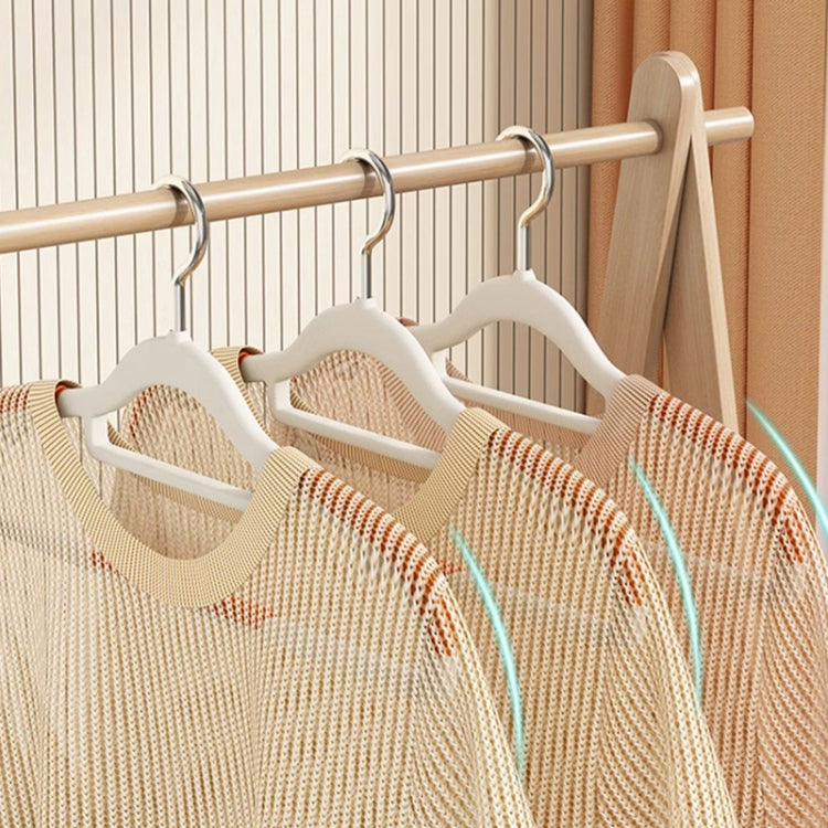 20pcs Anti-Skid Non Trace Clothes Racks Thickened Anti Shoulder Angle Household Clothes Hanger