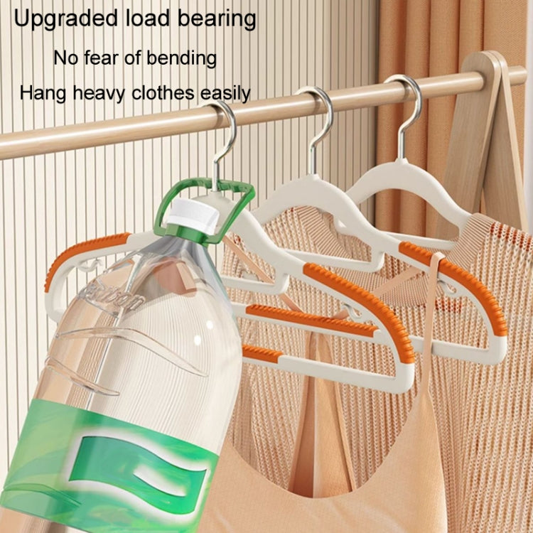 20pcs Anti-Skid Non Trace Clothes Racks Thickened Anti Shoulder Angle Household Clothes Hanger