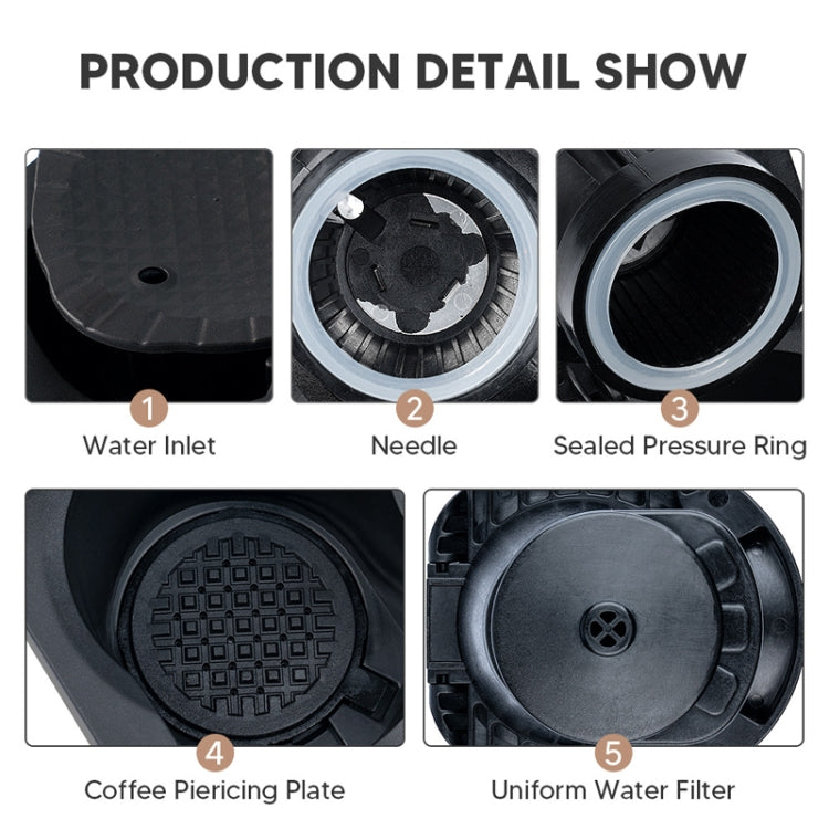 Compatible With Dolce Gusto Coffee Machine To Nespresso iCafilas Capsule Adapter Conversion Tray