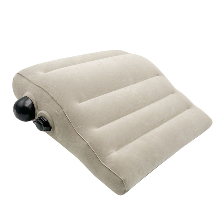 Lumbar Pillow Portable Travel Flocking Pillow Chair Back Support
