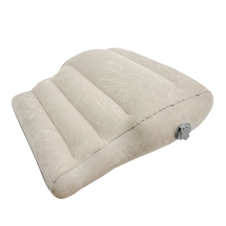 Lumbar Pillow Portable Travel Flocking Pillow Chair Back Support