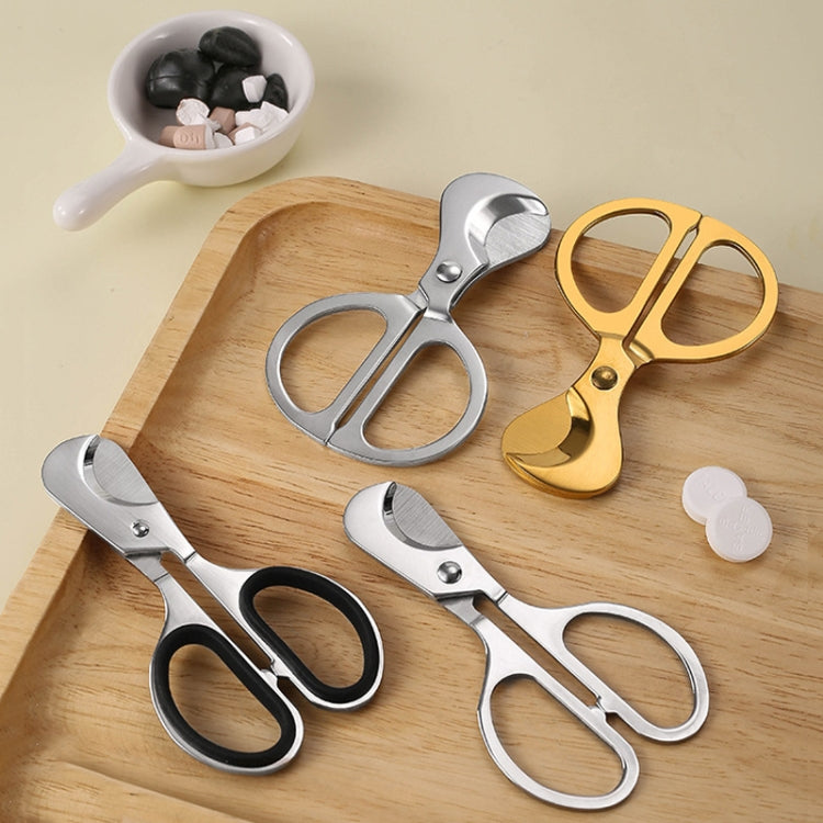 Portable Pill Cutter Stainless Steel Cigar Dispensing Scissors