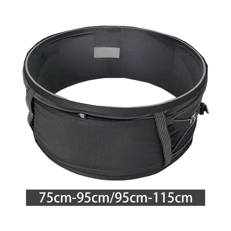 Running Sports Waist Bag Ultra-thin Breathable Belt With Trekking Pole Fixing Strap