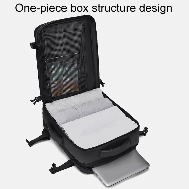 WEIXIER B724 Business Large Capacity Double-Shoulder Commuter Computer Bag Expandable Travel Backpack