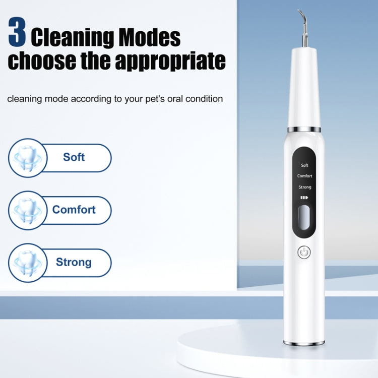 Pet Ultrasonic Teeth Cleaner Dog Electric Teeth Cleaning Tool Home Dentistry Tartar Remover