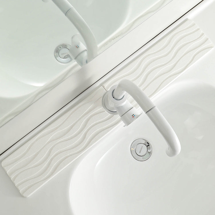 Diatomite Kitchen Water-Absorbent Drying Mat Bathroom Vanity Faucet Countertop Drainage Mat