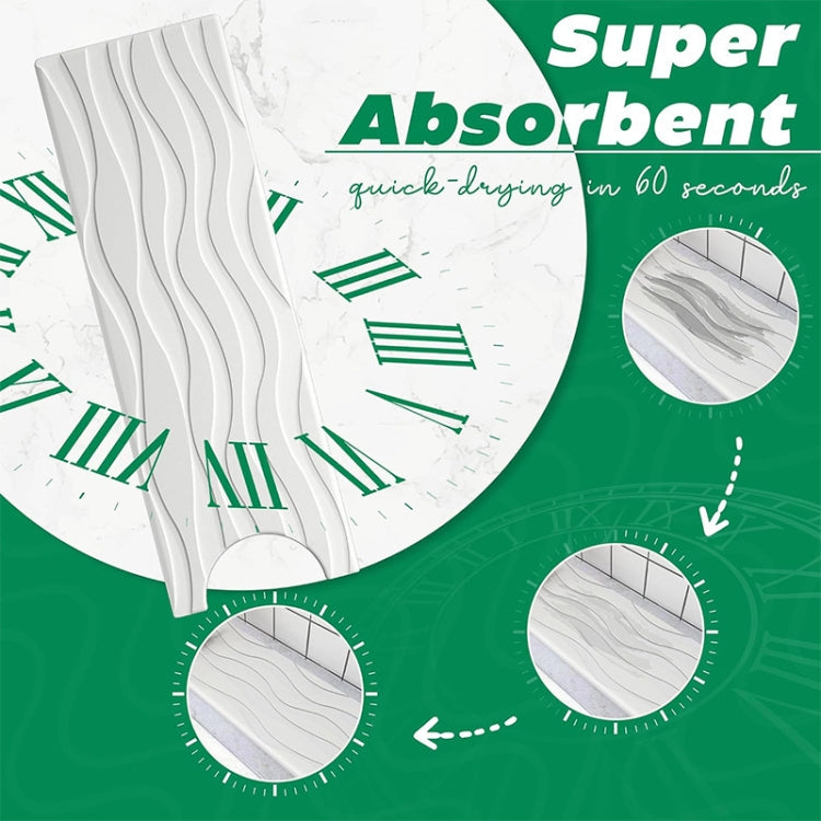 Diatomite Kitchen Water-Absorbent Drying Mat Bathroom Vanity Faucet Countertop Drainage Mat