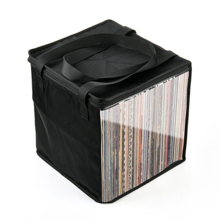 Transparent Vinyl Record Storage Bag Holds up to 50 Vinyl Albums Within 12 Inch