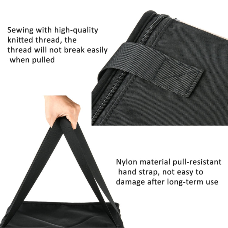 Transparent Vinyl Record Storage Bag Holds up to 50 Vinyl Albums Within 12 Inch