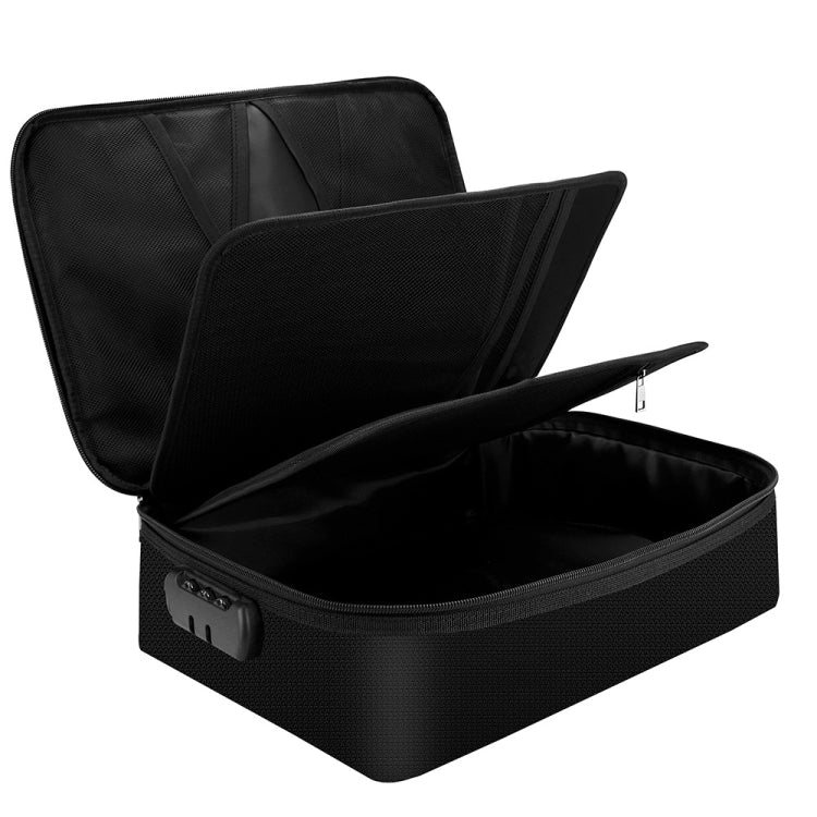 Fireproof and Waterproof Document Storage Bag Handbag with Password Lock