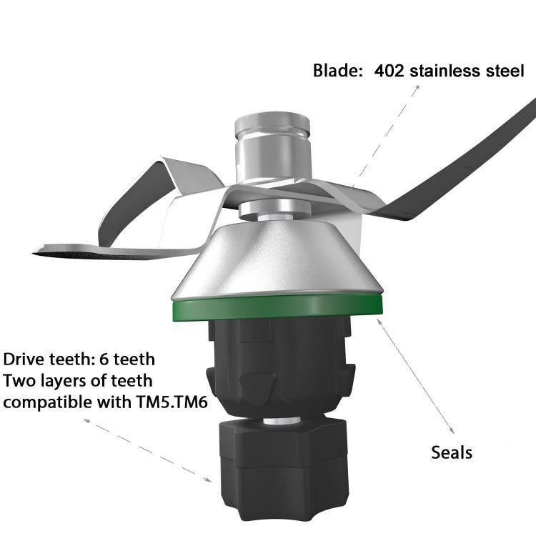 For Thermomix TM5 / TM6 Blade Replacement Knife