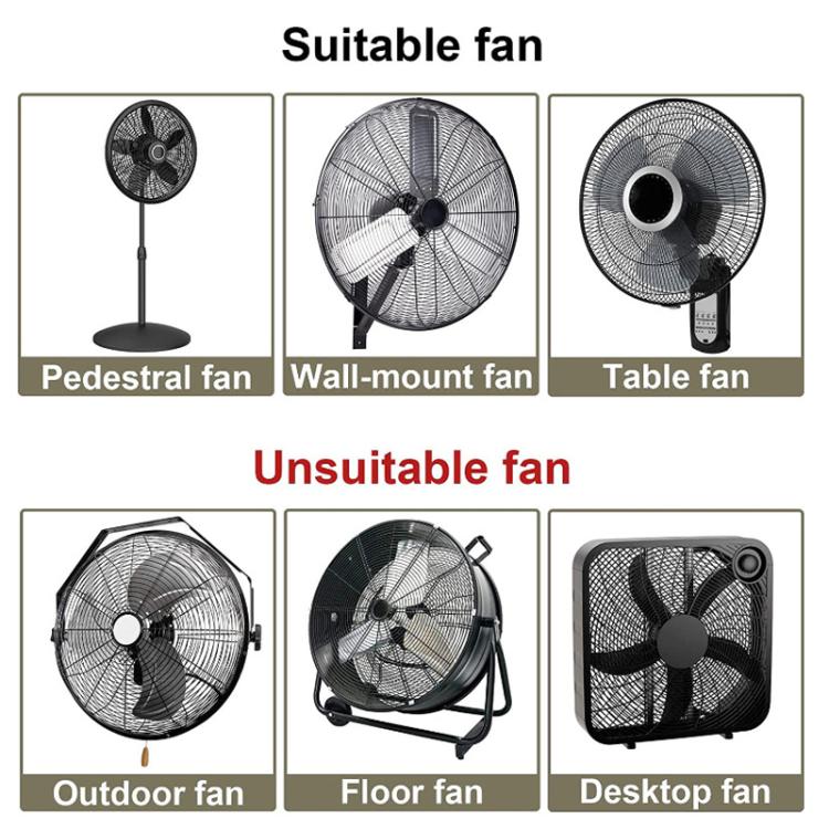 Outdoor Industrial Fan Waterproof and Dustproof Protective Cover, 61 x 19 x 61cm, 78 x 22 x 78cm, 120 x 55 x 120cm