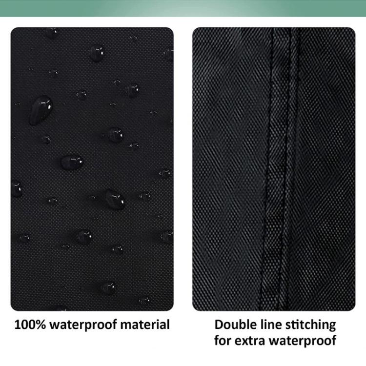 Outdoor Industrial Fan Waterproof and Dustproof Protective Cover, 61 x 19 x 61cm, 78 x 22 x 78cm, 120 x 55 x 120cm