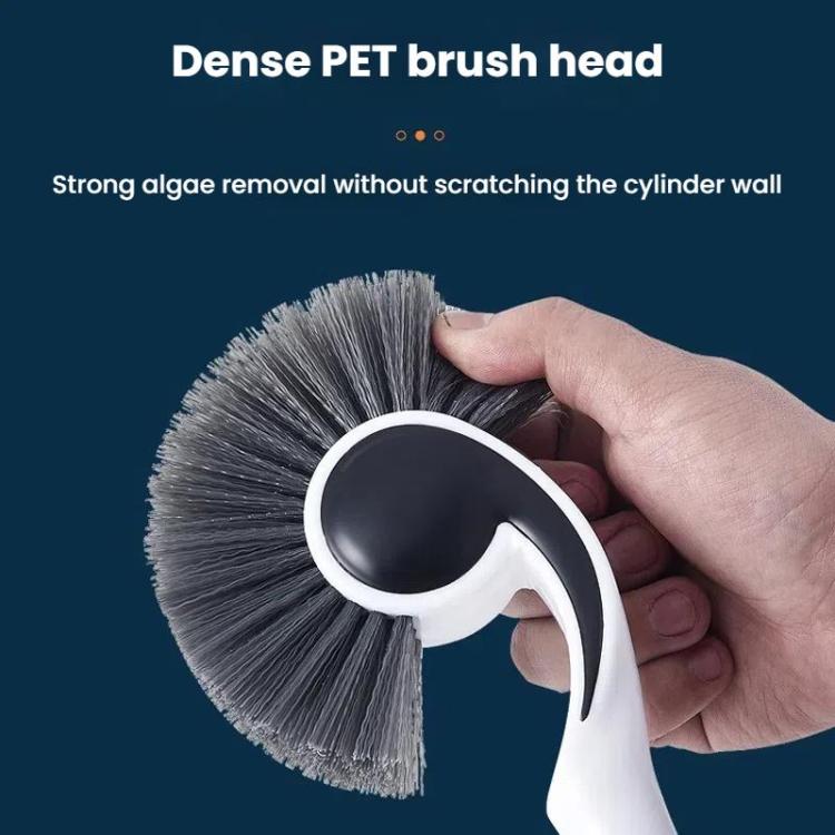 Fish Tank Brush Long Handle Cleaning Algae Removal Tool Inner Wall Cleaning Fish Tank Brush