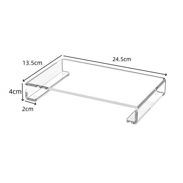 Acrylic Tray Base Dressing Table Storage Rack