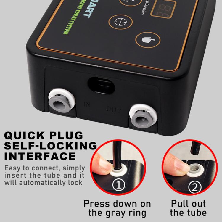 Smart Timer Misting System Kit For Reptile Terrariums Automatic Rainforest Habitat Sprayer