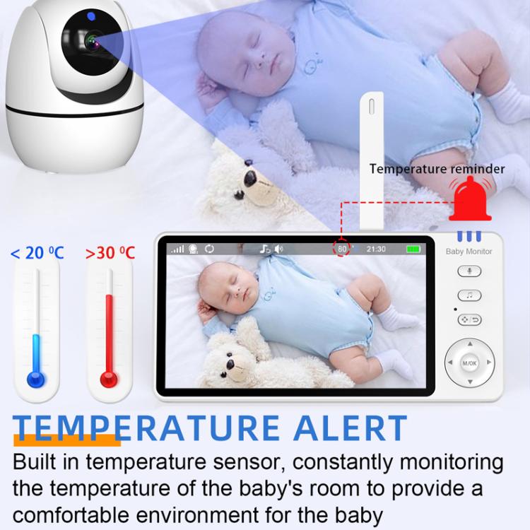 5 inch 1080P HD Baby Watcher Baby Monitor Camera