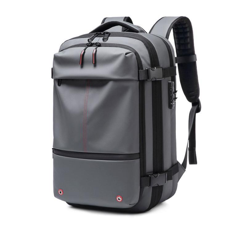 Large Capacity Short Trip Computer Luggage Bag Vacuum Compression Expandable Men Double Shoulder Bag, 19inch