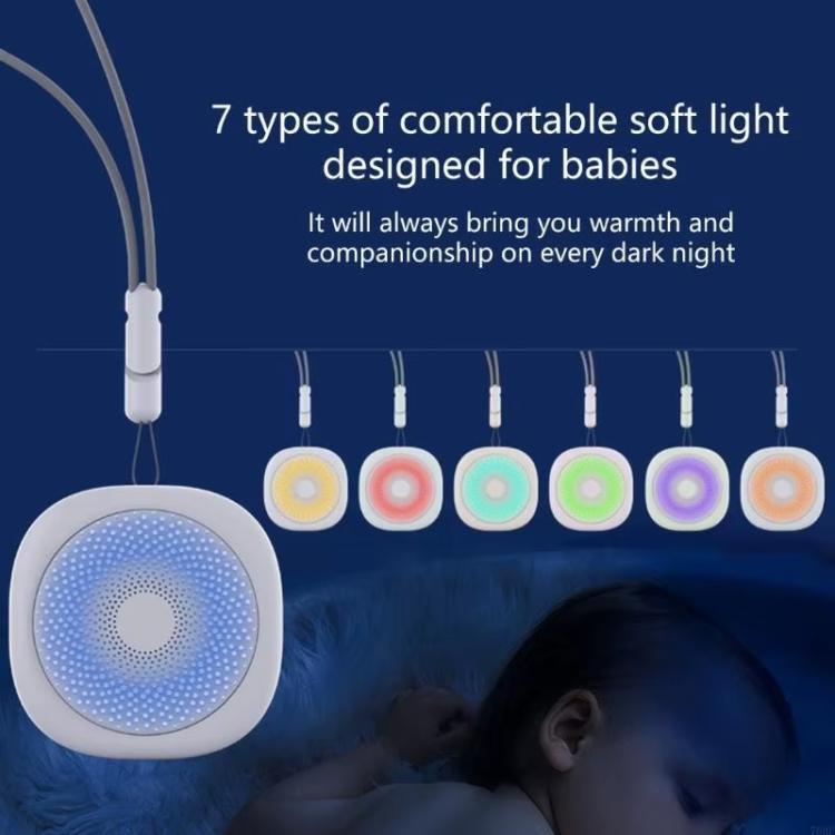 LT010 7-color Breathing Light Baby White Noise Sleep Device Portable Sleep Aid