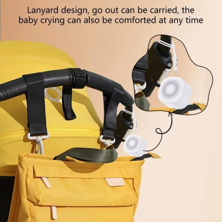 LT010 7-color Breathing Light Baby White Noise Sleep Device Portable Sleep Aid