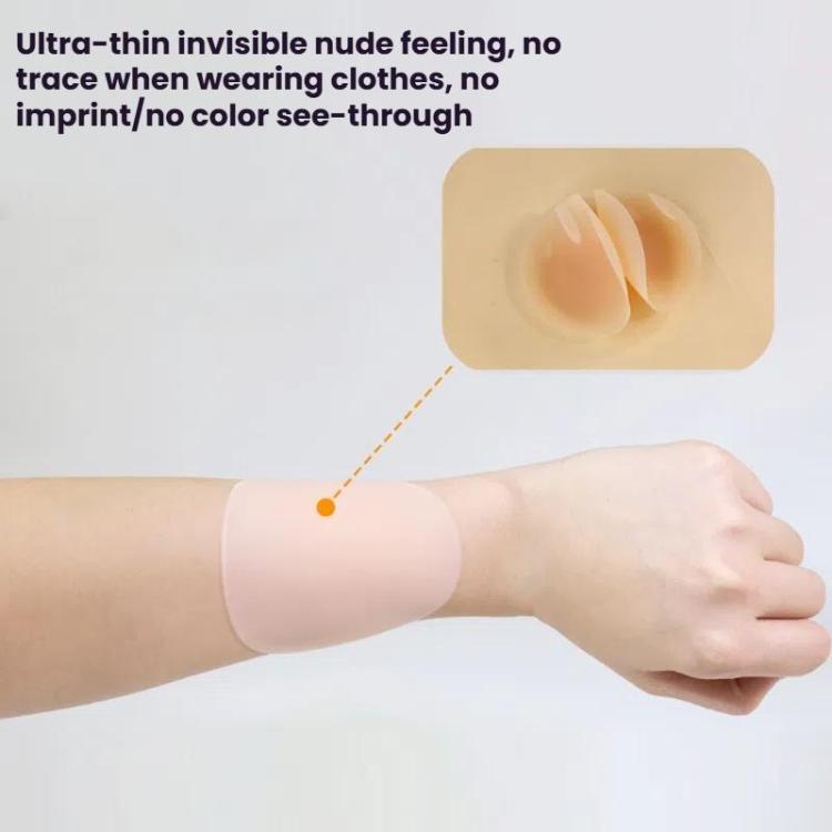 Anti-Bump Ultra-Thin Breathable Silicone Self-Adhesive Invisible Breast Stickers