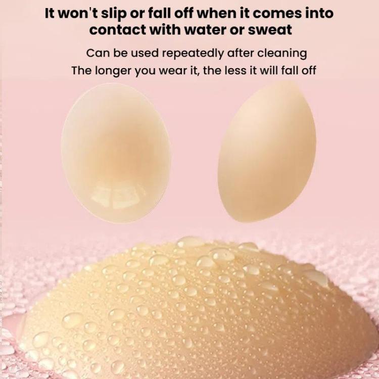 Ultra-thin Invisible Anti-bump Silicone Breast Stickers