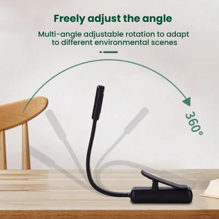 Portable Book Clip Lamp Dormitory Eye Protector Table Lamp Bedroom Night Lights