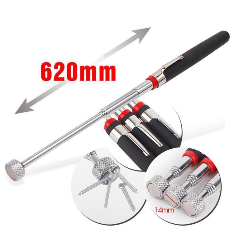 620mm Telescopic And Extended Magnetic Pickup Auto Repair Magnet Rod
