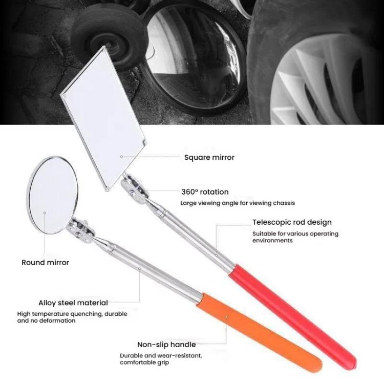 Stainless Steel Universal Rotating Telescopic Folding Viewfinder