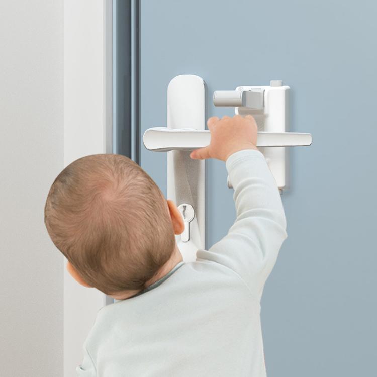 Anti-open Door Child Security Lock Baby Anti-theft Door Latch Anti-cat Dog Doorknob Lock
