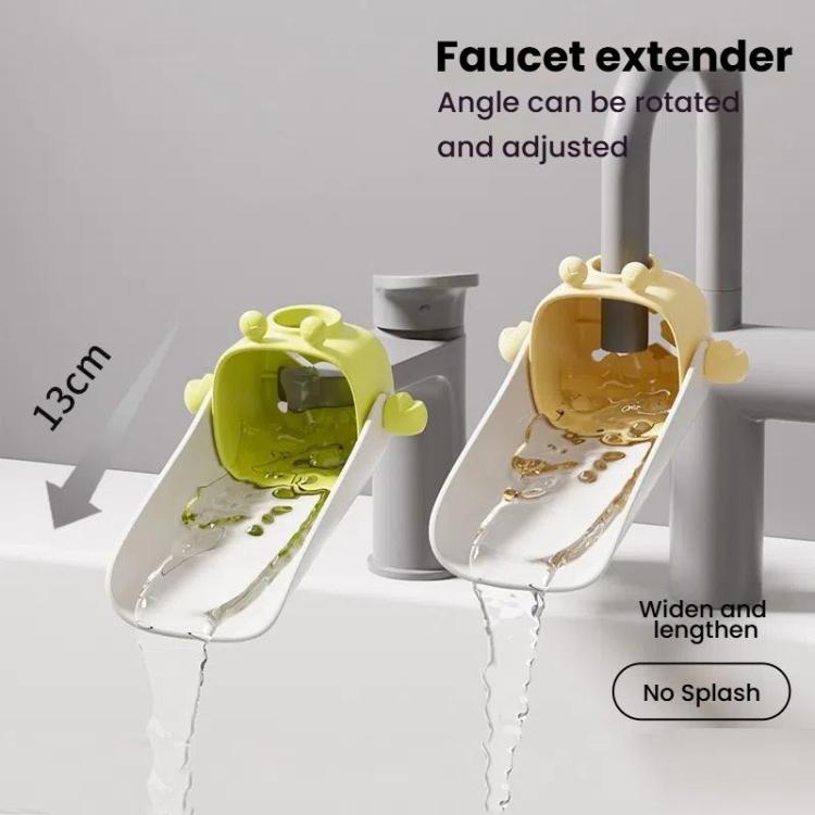 Children Silicone Faucet Extender Household Splashproof Baby Cartoon Handwashing Faucet Extender