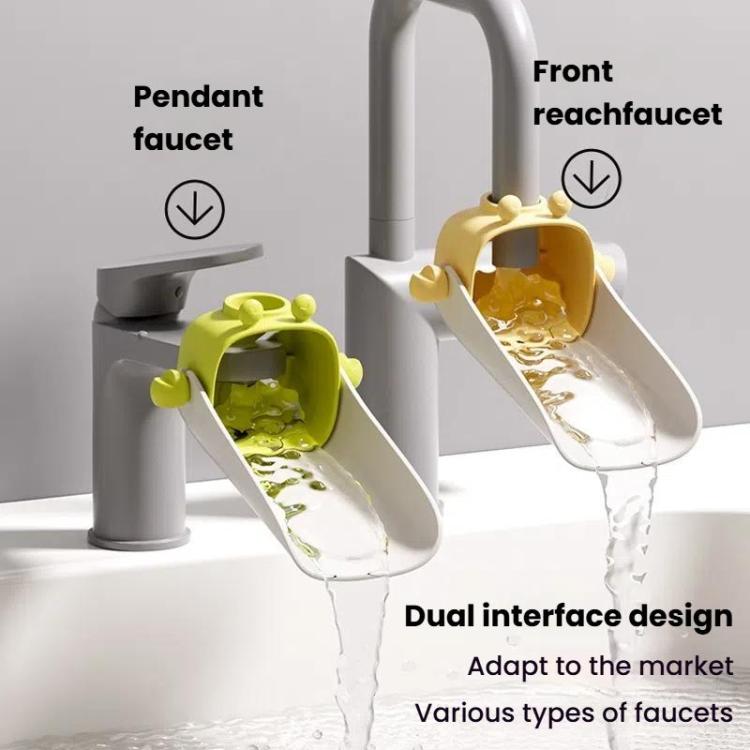 Children Silicone Faucet Extender Household Splashproof Baby Cartoon Handwashing Faucet Extender
