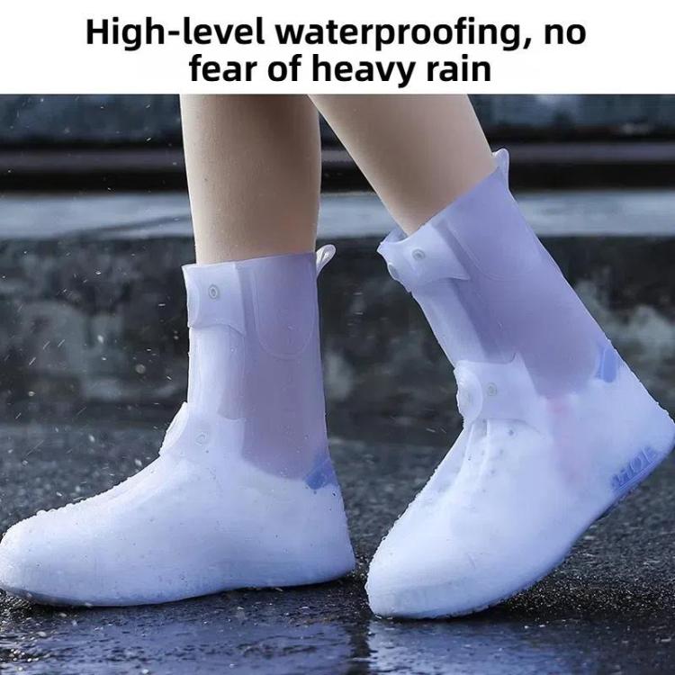 25cm Outdoor Thickened Wear-Resistant High-Tube Rainproof Shoe Cover