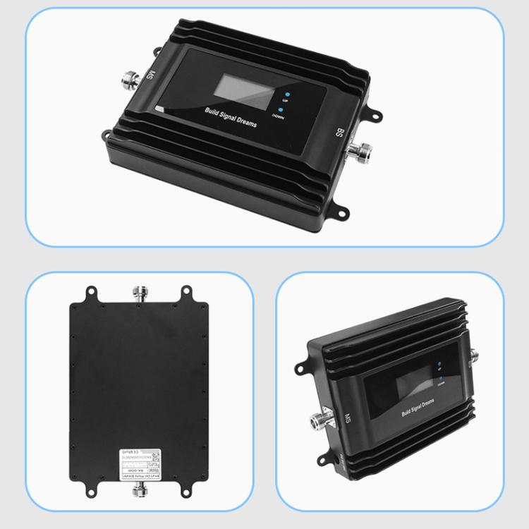 Tri-Band 900/1800/2100MHz Mobile Signal Booster - B1/B3/B8/B20 4G LTE Amplifier
