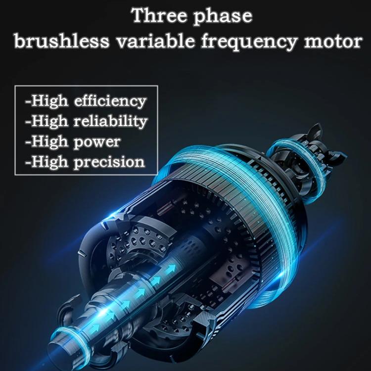 22.5-inch Invisible Blade Ceiling Fan Light with E27 Socket Dimmable LED, 3 Color Temperatures, 3 Speeds, 2H/4H Time