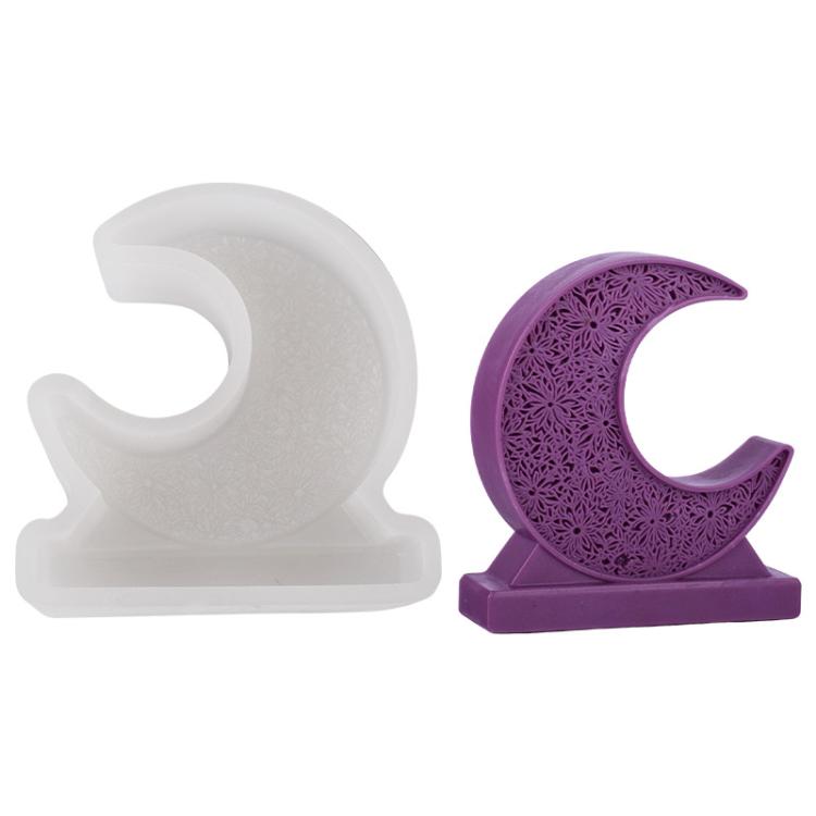 Candle Silicone Mold DIY Handmade Moon Star Aromatherapy Plaster Ornament Mold