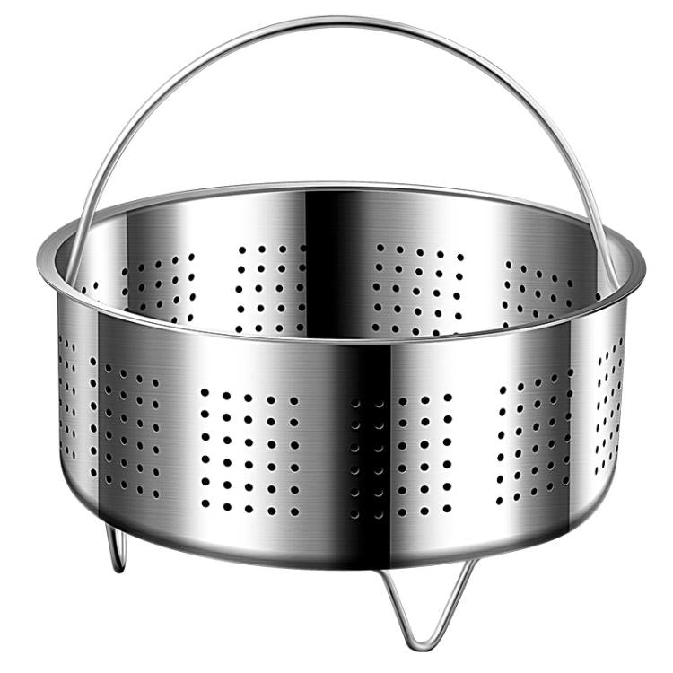 Kacheeg 304 Stainless Steel Steamer Basket for Rice Cooker/Pots with Handles & Stand