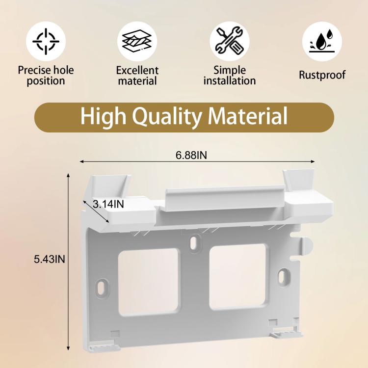 For Starlink Gen 3 Router Power Supply 2 In 1 ABS Bracket