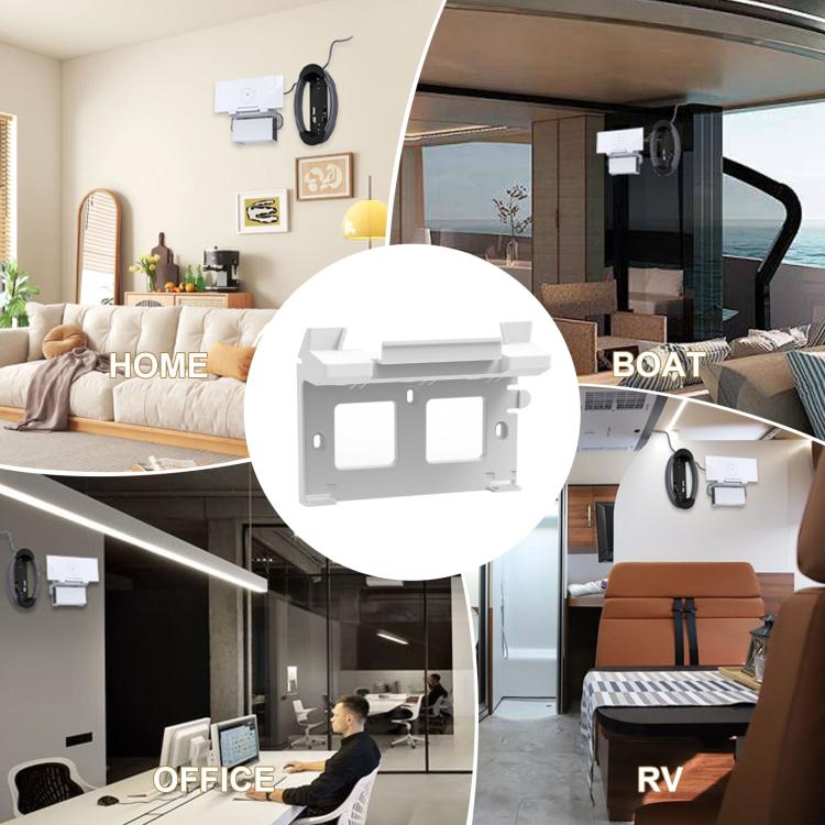 For Starlink Gen 3 Router Power Supply 2 In 1 ABS Bracket