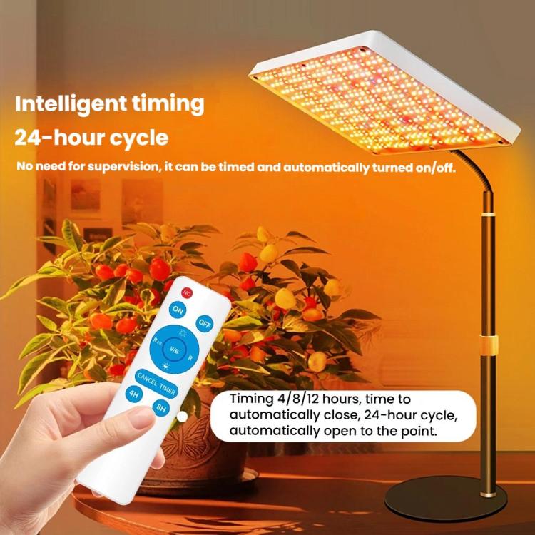 Smart Remote Control Full Spectrum Plant Grow Light Sunlight-Simulating Greenhouse Succulent Grow Light