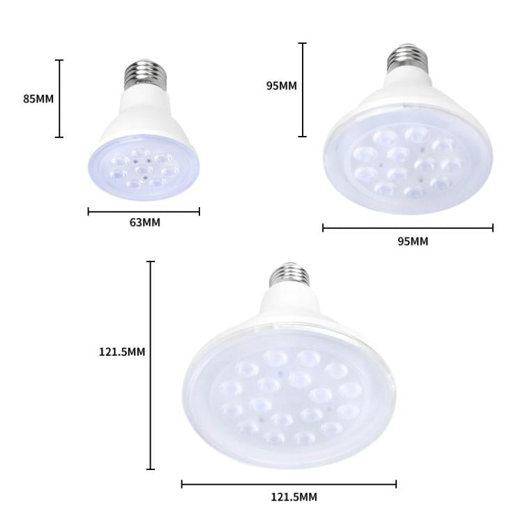 E27 Plant Growth Light Bulb Home Use Balcony Potted Plant Uniform Lighting Bulb