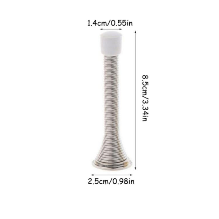 3pcs Spring Door Stopper Anti-Collision Lock Protective Door Crash Pad