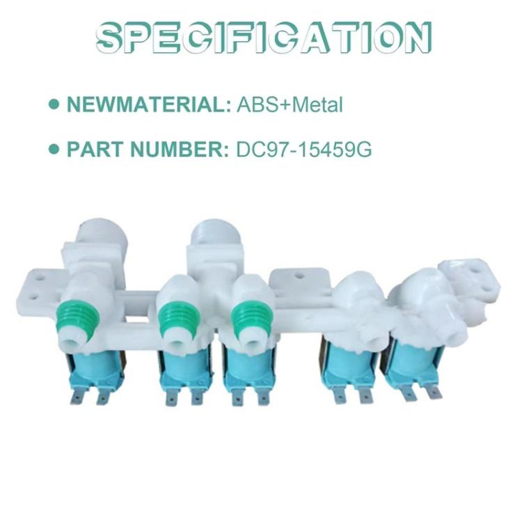 For Samsung Drum Washing Machine Water Inlet Valve Five-Head Water Inlet Valve