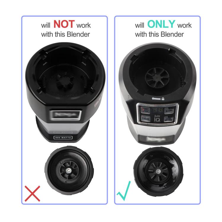 7-Fin Replacement Blade for Ninja Blender Auto iQ Series BL480, BL482, BL642, BL682